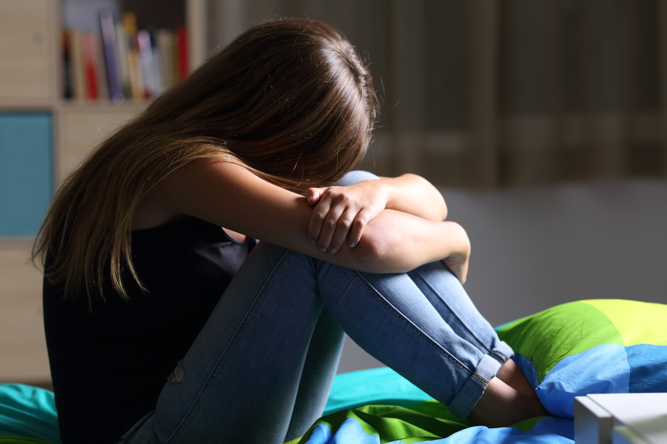 Sad Teen In Her Bedroom Crossroads Family Counseling Center